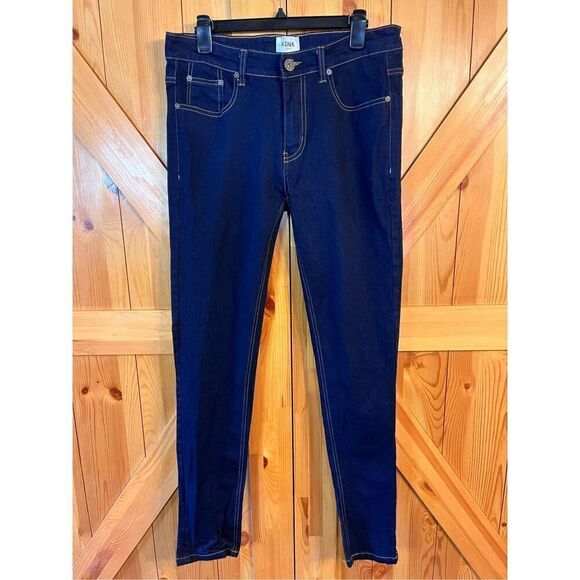 KDNK 11 4 14 11 Jeans Men's Size 34 Dark Wash (3321) - Picture 1 of 8